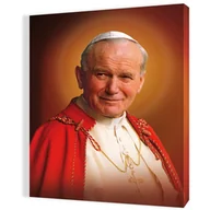 Ikony i obrazy sakralne - Obraz religijny na płótnie Święty Jan Paweł II - miniaturka - grafika 1