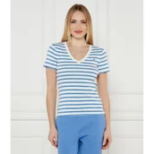 Koszulki i topy damskie - Tommy Hilfiger T-shirt CODY | Slim Fit - miniaturka - grafika 1