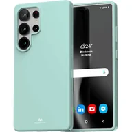 Etui i futerały do telefonów - Etui MERCURY Soft do Samsung Galaxy S25 Ultra Miętowy - miniaturka - grafika 1