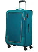 Walizki - Walizka duża poszerzana American Tourister Pulsonic - stone teal - miniaturka - grafika 1