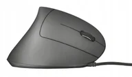 Myszki - Mysz bezprzewodowa Trust Verto Pionowa Czarna USB 2.4 GHz Biurowa - miniaturka - grafika 1