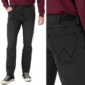 Spodnie męskie - Wrangler REGULAR Authentic Grey KLASYCZNY SZARY DżINS W33 L32 - miniaturka - grafika 1
