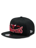 Czapki męskie - New Era Czapka z daszkiem Champions Patch 950 Bulls 60364218 Czarny - miniaturka - grafika 1