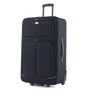 Walizka Semi Line T5753-3 - 70,5x45x23 cm czarna - Walizki - miniaturka - grafika 1