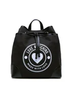 Plecaki - Love Moschino Plecak JC4019PP1ELB0000 Czarny - miniaturka - grafika 1