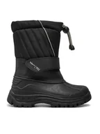 Buty dla chłopców - Vertigo Alpes Śniegowce Booster Czarny - miniaturka - grafika 1