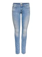 Spodnie damskie - Only Jeansy Damskie Skinny, Niebieskie, 28 W x 34L - miniaturka - grafika 1