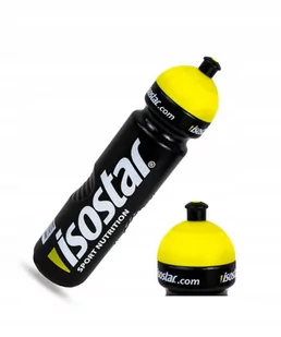Bidon na siłownię ISOSTAR 1000 ml czarno-żółty - Shakery i bidony sportowe - miniaturka - grafika 1