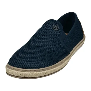 Buty Bugatti espadryle 321-ASP61-6900-4100 niebieskie - Espadryle męskie - miniaturka - grafika 1