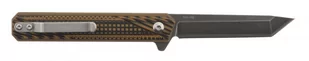 Womsi Wolf nóż składany tanto brown black G10 S90V - Noże - miniaturka - grafika 3