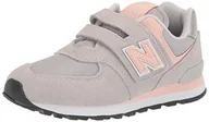 Buty dla dziewczynek - New Balance, Trampki,Sportowe buty dla dziewczynek i dziewcząt, Beżowy, 32.5 EU - miniaturka - grafika 1