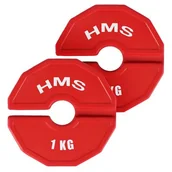 Hantle i ciężarki - Zestaw obciążeń HMS TSN100 (2x 1 kg) - miniaturka - grafika 1