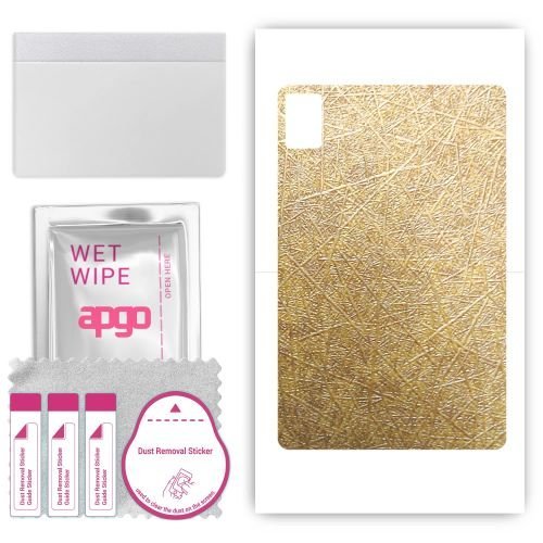 folia naklejka skórka strukturalna na TYŁ do HTC 101 Plus - Tkanina Włókno - apgo SKINS