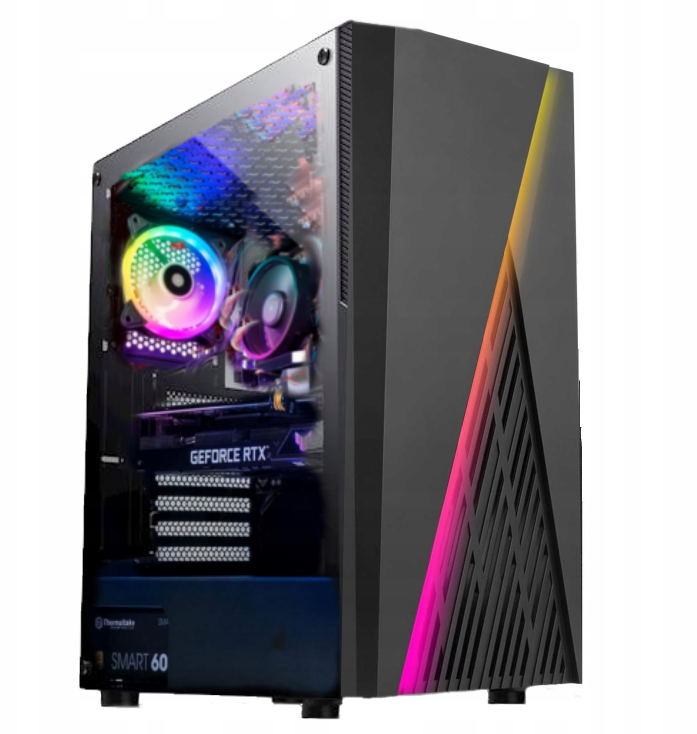 do gier KING RYZEN 7 5700 / 16GB / 1TB M.2 / RTX 5060 8GB/ WIFI AC