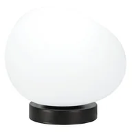 Lampy stojące - Lampka stolikowa Stones 41-35226 Candellux kamień czarna biała - miniaturka - grafika 1