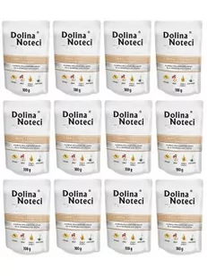 Dolina Noteci Premium Małe Rasy Gęś, Ziemniaki i Jabłko 12 x 100 G - Mokra karma dla psów - miniaturka - grafika 1