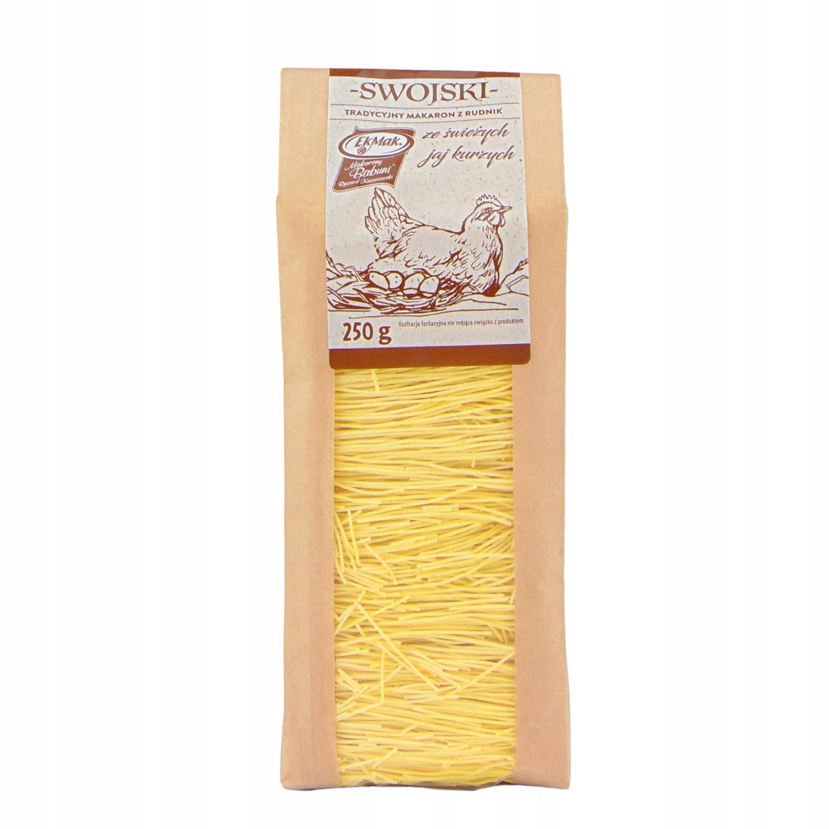 MAKARON SWOJSKI TRADYCYJNY KRAJANKA EKMAK 250G