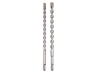 Wiertła - PARKSIDE PERFORMANCE® Zestaw wierteł lub Zestaw dłut SDS Plus (Wiertła duże PSBSP 2 A1, 2 sztuki) - miniaturka - grafika 1