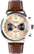 Zegarki męskie - Zegarek Sekonda 30236 Heritage Chronograph - miniaturka - grafika 1