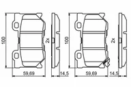 Tarcze hamulcowe - BOSCH (Automotive Aftermarket) (Automotive Aftermarket) 0 986 494 863 0 986 494 863 - miniaturka - grafika 1