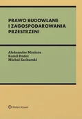 Książki medyczne - Prawo budowlane i zagospodarowania przestrzeni - książka - miniaturka - grafika 1