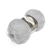 Pasmanteria - Włóczka Alize Superlana Klasik Nr 168 Szary - miniaturka - grafika 1