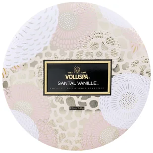 Voluspa Santal Vanille 3-Wick Tin Candle 40h - Świece - miniaturka - grafika 2