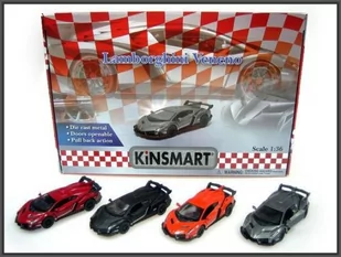 Model Metalowy Kinsmart Lamborghini Veneno 1:36 - Samochody i pojazdy dla dzieci - miniaturka - grafika 1