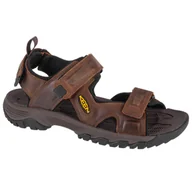 Sandały męskie - Buty do chodzenia męskie Keen Sandały Męskie Targhee Iii Open Toe Bisonmul - miniaturka - grafika 1