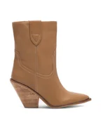 Botki damskie - Badura Botki AMADORA-110436 Brązowy - miniaturka - grafika 1