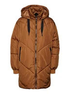 Kurtki damskie - Vero Moda Płaszcz przejściowy w kolorze jasnobrązowym - miniaturka - grafika 1