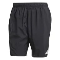 Spodenki męskie - Męskie Szorty ADIDAS ESS SH 8IN JX2666 – Czarny - miniaturka - grafika 1
