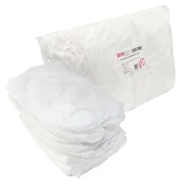 Kosmetyczne akcesoria jednorazowe - Prześcieradło jednorazowe z gumką 80cm x 200cm białe włóknina 15g 10szt - miniaturka - grafika 1