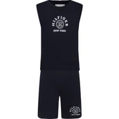Dresy i komplety dla dziewczynek - Tommy Hilfiger Komplet Varsity | Regular Fit - miniaturka - grafika 1