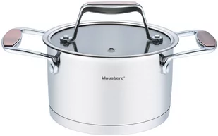 Klausberg Garnek stalowy 1.8L 16cm KLAUSBERG Premium 18/10 [KB-7225] KB-7225 - Garnki - miniaturka - grafika 2