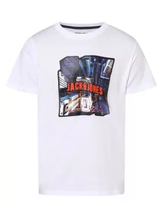 Jack & Jones - T-shirt męski  JJClub, biały - Koszulki męskie - miniaturka - grafika 1
