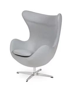 King Home Fotel Egg Jacosen kaszmir popielaty szary JH-026.POPIELATY.18 - Fotele - miniaturka - grafika 1