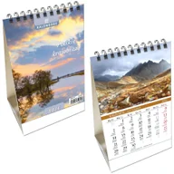Kalendarze - Kalendarz 2026 biurkowy pion Polskie Krajobrazy - kalendarz - miniaturka - grafika 1