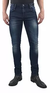 Spodenki męskie - Blend BHJet Fit Jogg Fit Jogg - NOOS męskie spodnie jeansowe Denim Slim Fit, Dark Blue (76204), 33W / 34L - miniaturka - grafika 1