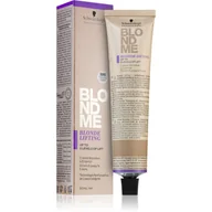 Farby do włosów i szampony koloryzujące - Schwarzkopf BlondMe Blonde Lifting, baza rozjaśniająca w kremie, biscuit, 60ml - miniaturka - grafika 1