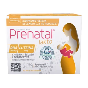 Prenatal Lakto, 30 kapsułek twardych + 30 kapsułek miękkich - Witaminy i minerały - miniaturka - grafika 1