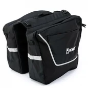 Sakwy rowerowe - Romet, Sakwa na bagażnik, czarny, 2x9L - miniaturka - grafika 1