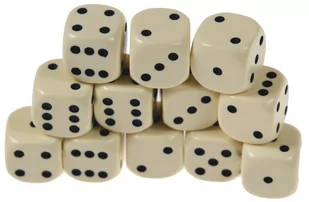 Hot Games gra logiczna Kości standardowe, oczkowe - Akcesoria do gier planszowych - miniaturka - grafika 1