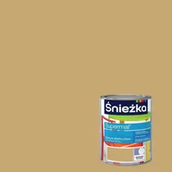 Farby i impregnaty do drewna - Śnieżka Emalia Supermal akrylowa cappucino satynowy połysk A345 800ml 101040 - miniaturka - grafika 1