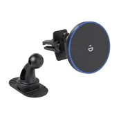 Ładowarki samochodowe - Ładowarka samochodowa magnetyczna Choetech T208-F 15W (czarna) - miniaturka - grafika 1