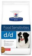 Sucha karma dla psów - Hills Prescription Diet D/D Skin Food Sensitivities Salmon&Rice Canine 2 kg - miniaturka - grafika 1