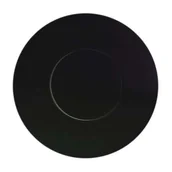 Lampy ścienne - Kinkiet LAMPA ścienna CHITA 4461 Shilo metalowa OPRAWA okrągły LED 15W 4000K ancona czarna - miniaturka - grafika 1