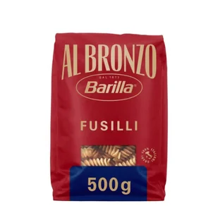 Barilla Al Bronzo Fusilli 341 - makaron świderki (500 g) - Makaron - miniaturka - grafika 1