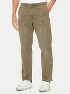 Spodnie męskie - Pepe Jeans Jeansy PM211787 Zielony Relaxed Fit - miniaturka - grafika 1