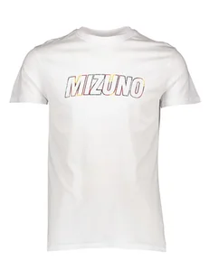 Mizuno Koszulka sportowa "Earth Gym" w kolorze białym - Koszulki sportowe męskie - miniaturka - grafika 1